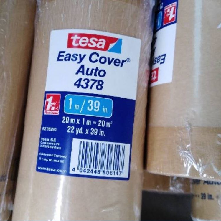 德莎4378,TESA4378，大面積車身遮蔽膜，汽車快速遮蔽膠帶